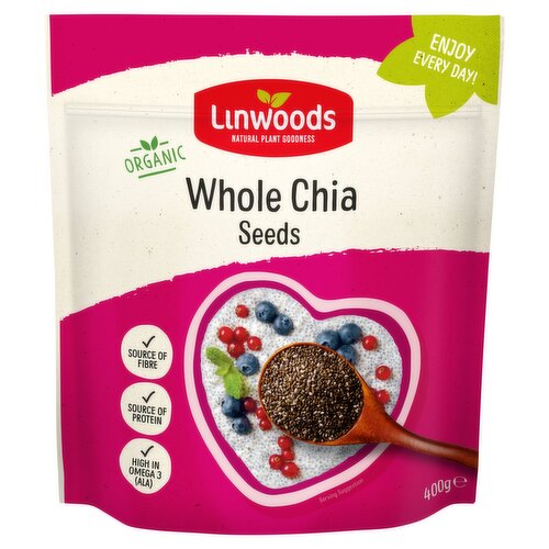 Linwoods Organic Whole Chia Seed 400g