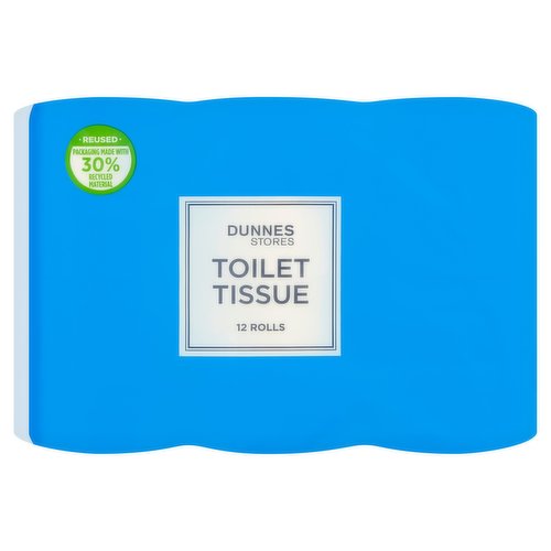 Dunnes Stores Toilet Tissue 12 Rolls