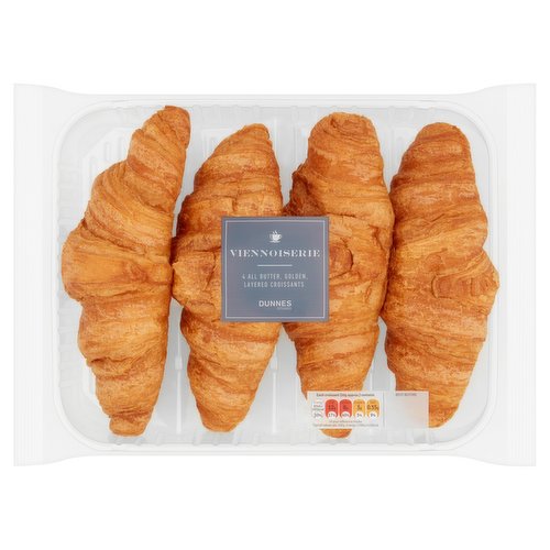 Dunnes Stores Viennoiserie Croissant 4s