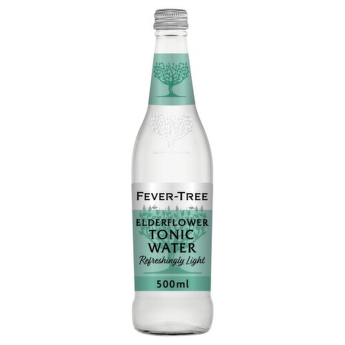 Fever-Tree Refreshingly Light Elderflower Tonic Water 500ml