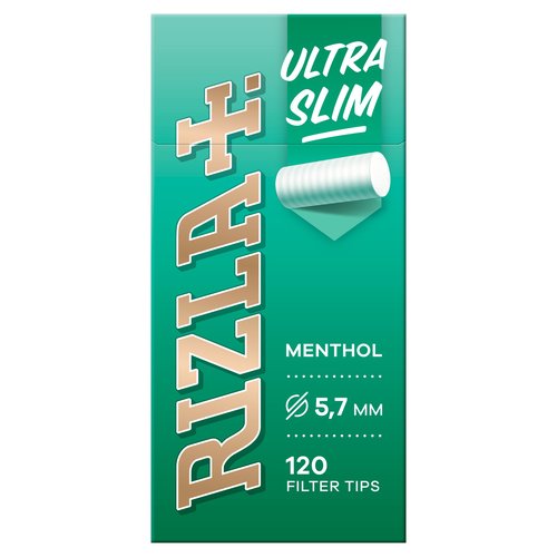 Rizla Menthol Ultra Slim Filter Tips 120s