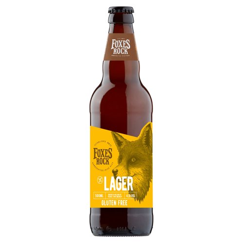 Foxes Rock Lager 500ml