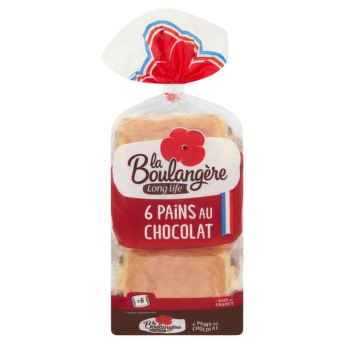 La Boulangère 6 Pains Au Chocolat 270g