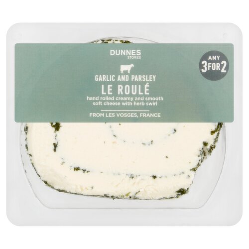 Dunnes Stores Garlic and Parsley Le Roulé 150g