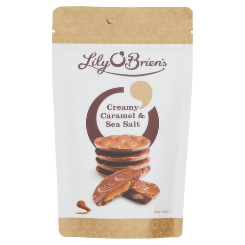Lily O'Brien's Creamy Caramel & Sea Salt 120g