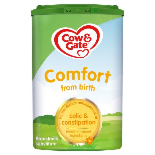 Cow & Gate Comfort Baby Milk Formula From Birth 800g