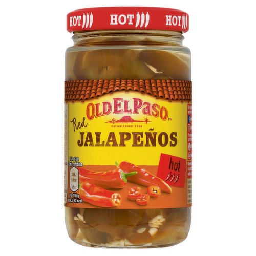 Old El Paso Red Jalapeños 215g