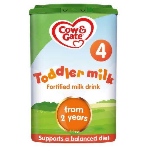 Cow & Gate Toddler Milk 4 Fortified Milk Drink from 2 Years 800g