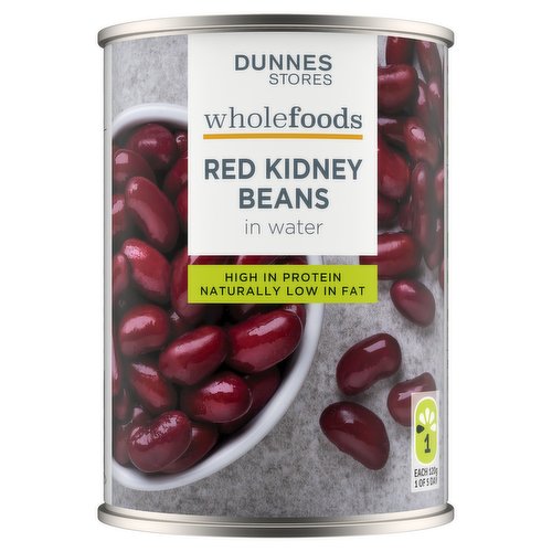 Dunnes Stores Wholefoods Red Kidney Beans in Water 400g