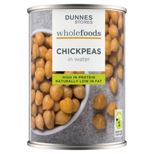 Dunnes Stores Wholefoods Chickpeas in Water 400g