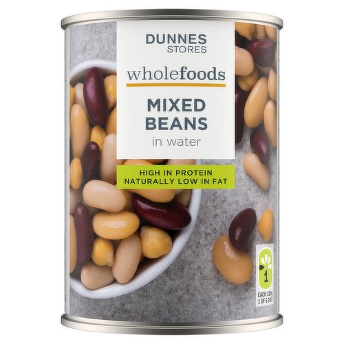 Dunnes Stores Wholefoods Mixed Beans in Water 400g