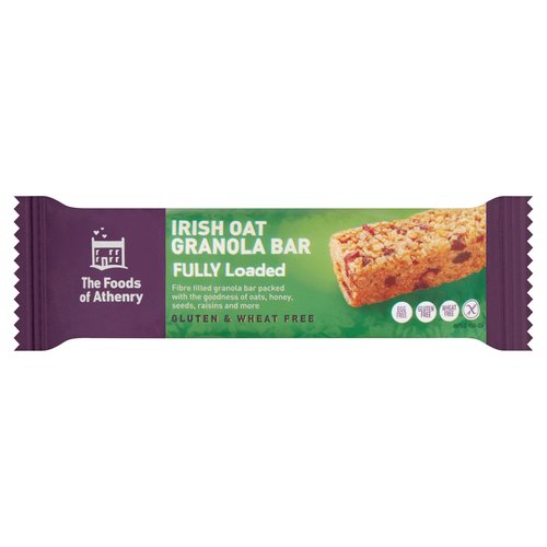 The Foods of Athenry Irish Oat Granola Bar Fully Loaded 55g