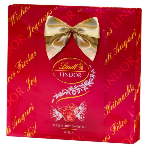 Lindt Lindor Milk Chocolate Truffles Gift Wrapped Box 287g