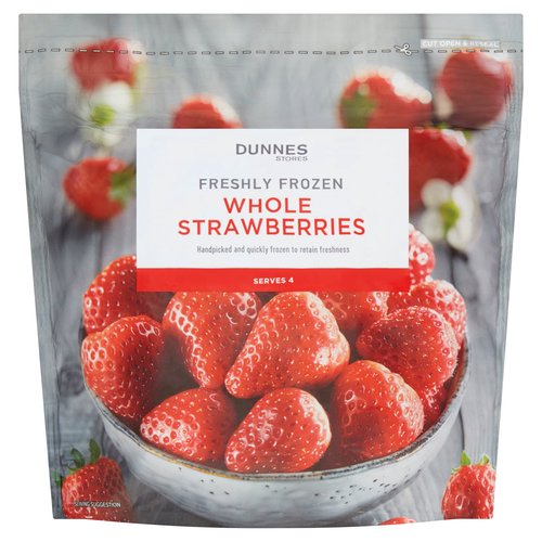 Dunnes Stores Freshly Frozen Whole Strawberries 340g