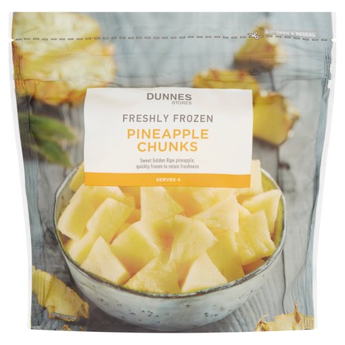 Dunnes Stores Freshly Frozen Pineapple Chunks 340g