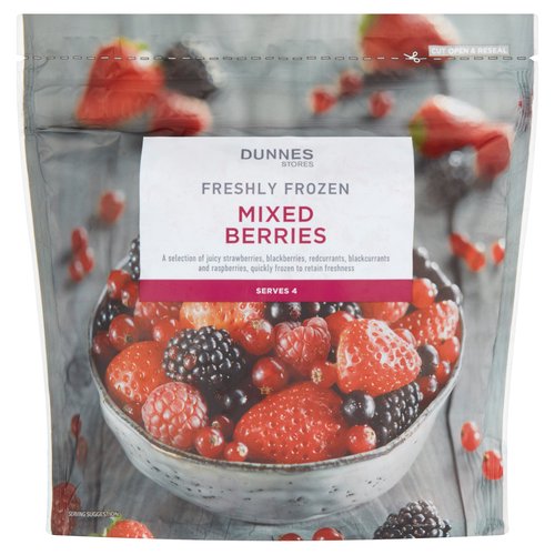 Dunnes Stores Freshly Frozen Mixed Berries 340g