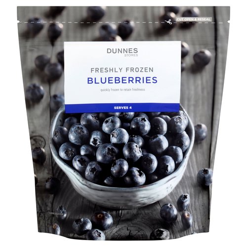Dunnes Stores Freshly Frozen Blueberries 340g