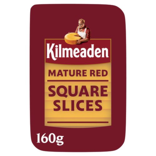 Kilmeaden Square Slices Mature Red 160g