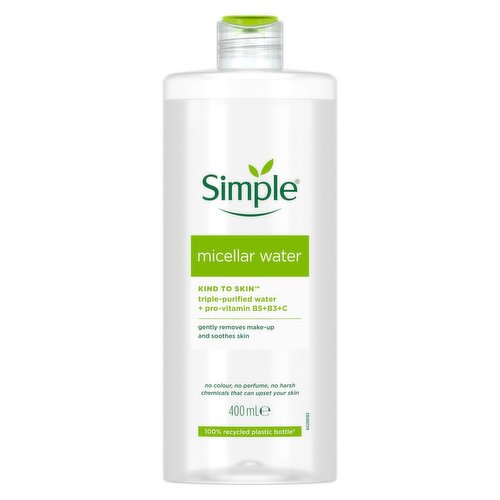 Simple Kind to Skin Micellar Cleansing Water Micellar 400 ml 