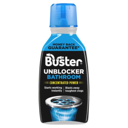 Buster Plughole Unblocker Bathroom 300ml