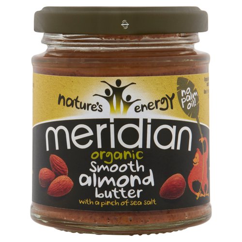 Meridian Organic Smooth Almond Butter 170g
