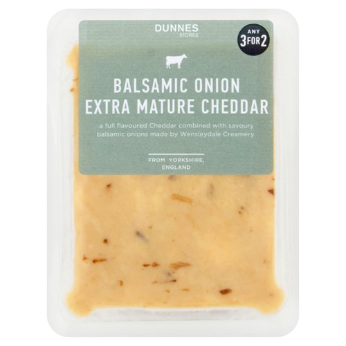 Dunnes Stores Balsamic Onion Extra Mature Cheddar 180g