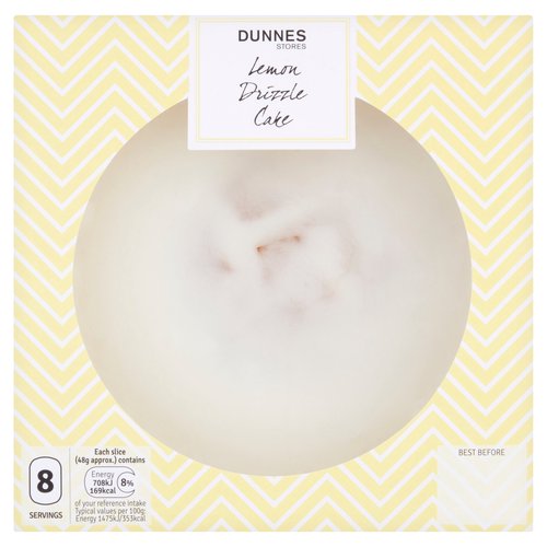 Dunnes Stores Lemon Drizzle Cake 390g