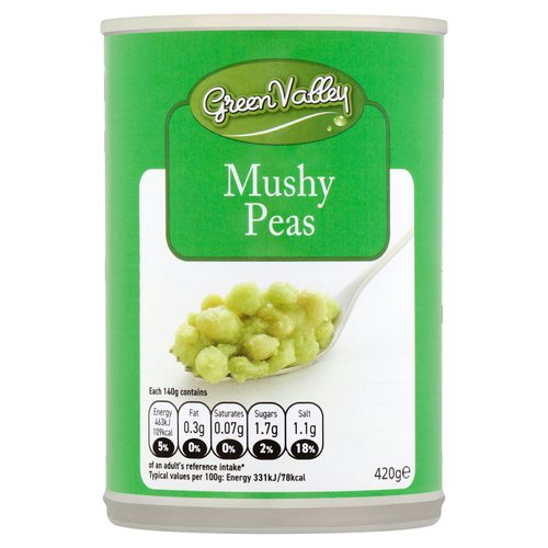 Green Valley Mushy Peas 420g