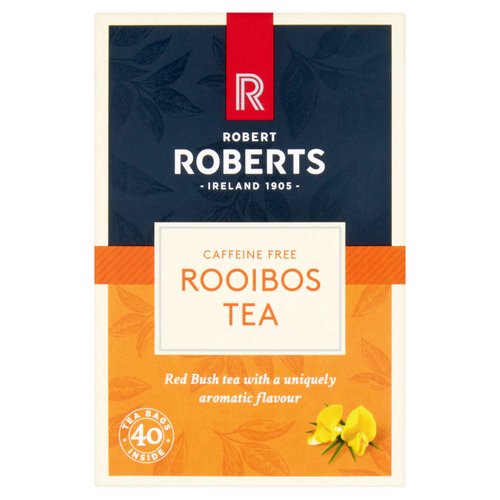 Robert Roberts Caffeine Free Rooibos Tea 40 Tea Bags 80g