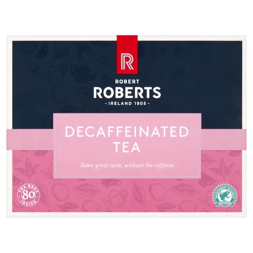 Robert Roberts Decaffeinated Tea 80 Tea Bags 250g