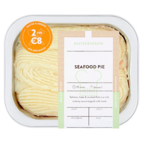 Baxter & Greene Seafood Pie 400g