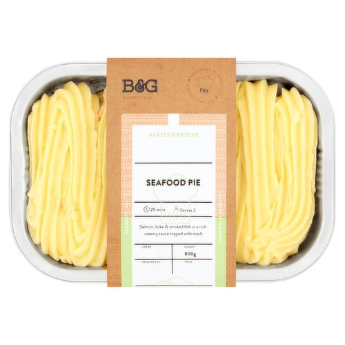 Baxter & Greene Seafood Pie 800g