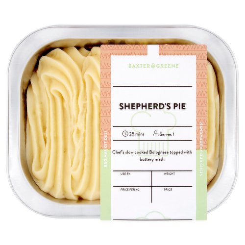 Baxter & Greene Shepherds Pie 400g