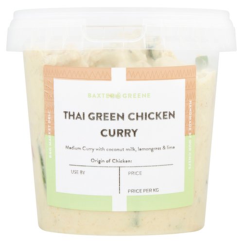 Baxter & Greene Thai Green Chicken Curry 540g