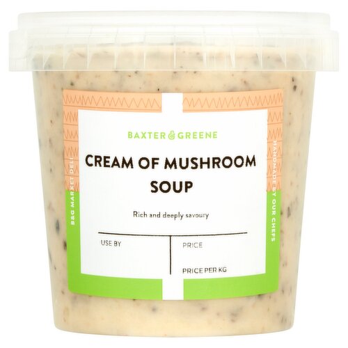 Baxter & Greene Cream of Mushroom Soup 600g