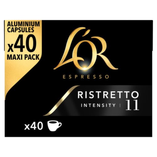 L'OR Espresso Ristretto Coffee Pods x40 Intensity 11