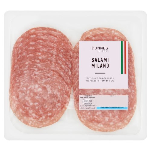 Dunnes Stores Salami Milano 100g