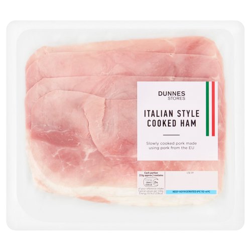 Dunnes Stores Italian Style Cooked Ham 100g