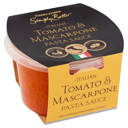 Dunnes Stores Simply Better Italian Tomato & Mascarpone Pasta Sauce 250g