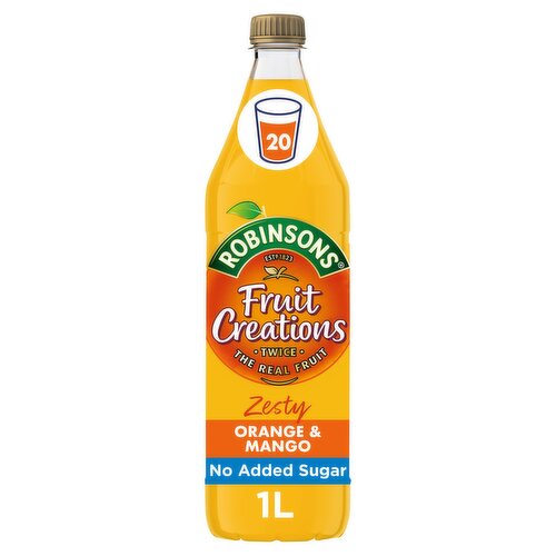 Robinsons Fruit Creations Orange & Mango Squash 1L