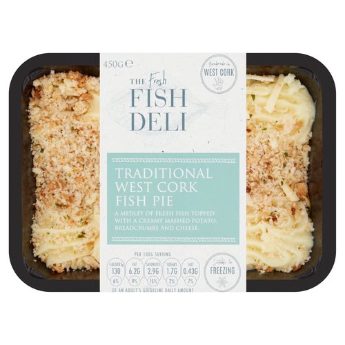 The Fresh Fish Deli Traditional West Cork Fish Pie 450g