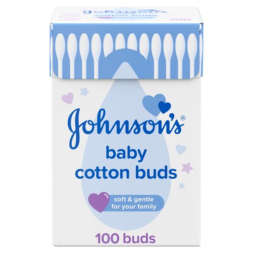 JOHNSON'S Baby Cotton Buds 100 Buds