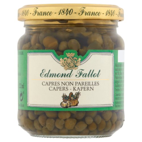 Sheridans Cheesemongers Edmond Fallot Capers 215g