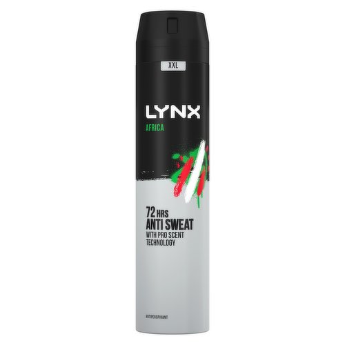 Lynx  Antiperspirant Deodorant Spray XXL Africa 250 ml 