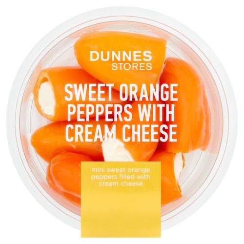 Dunnes Stores Sweet Orange Peppers with Cream Cheese 130g