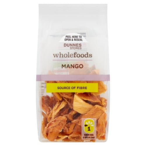 Dunnes Stores Wholefoods Mango 70g