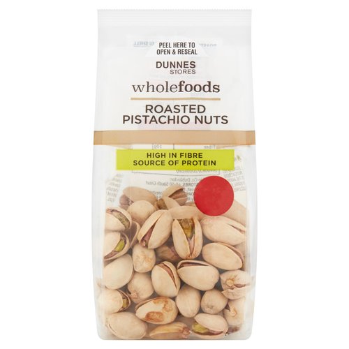 Dunnes Stores Wholefoods Roasted Pistachio Nuts 100g