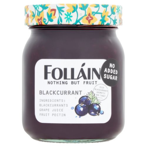 Folláin Nothing But Fruit Blackcurrant 340g