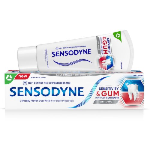 Sensodyne Sensitivity & Gum Whitening Toothpaste 75ml