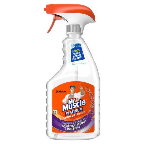 Mr Muscle Platinum Shower Shine Cleaning Spray 750 ml​
